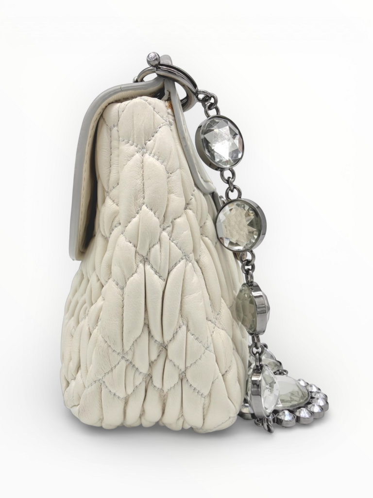 Crystal 'Cloque' Shoulder Bag