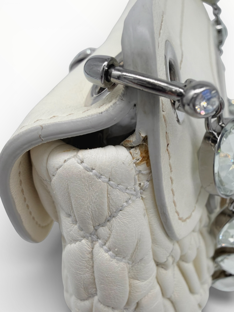 Crystal 'Cloque' Shoulder Bag