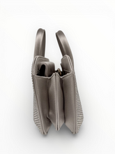Load image into Gallery viewer, Crystal &amp; Satin Evening Handbag
