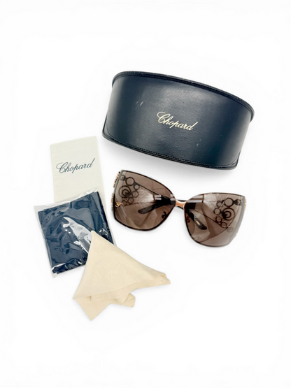 Oversized Crystal Sunglasses