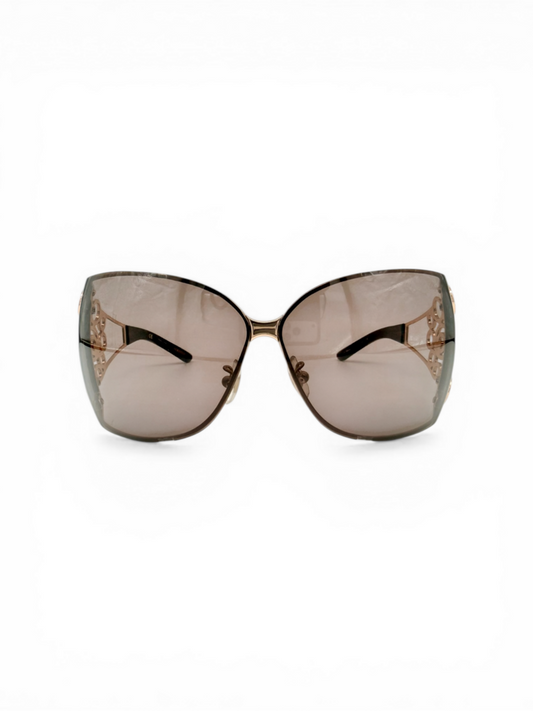 Oversized Crystal Sunglasses