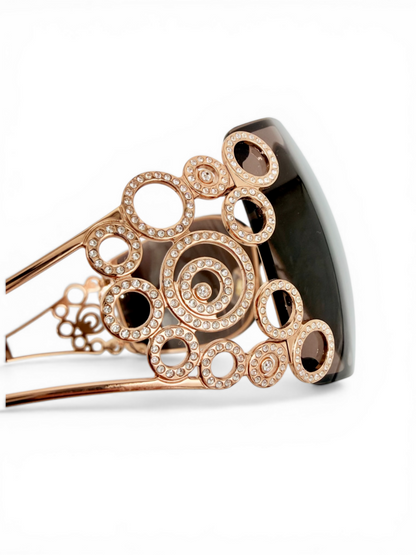 Oversized Crystal Sunglasses