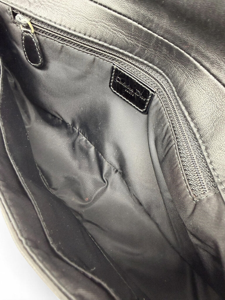 Vintage Cannage Leather Shoulder Bag