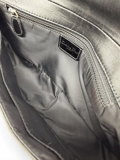 Vintage Cannage Leather Shoulder Bag