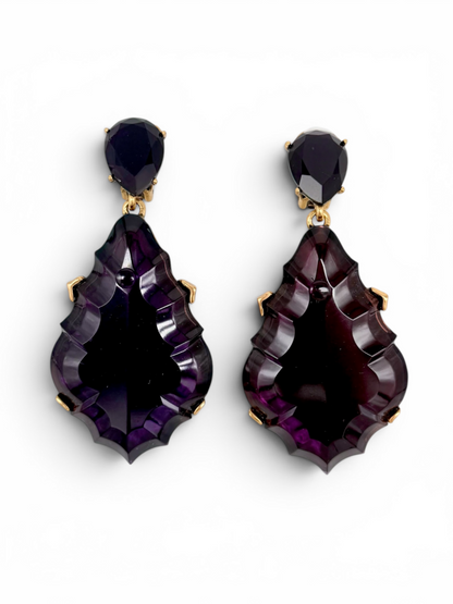 Teardrop Statement Earrings