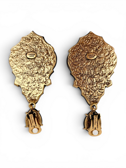 Teardrop Statement Earrings