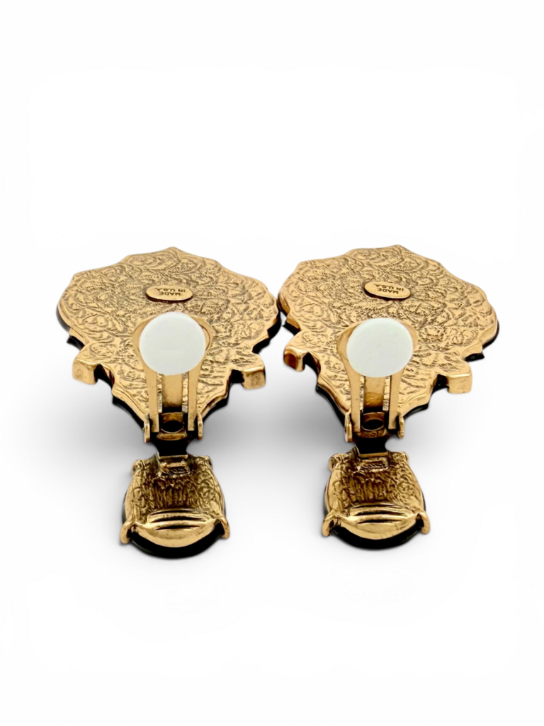 Teardrop Statement Earrings