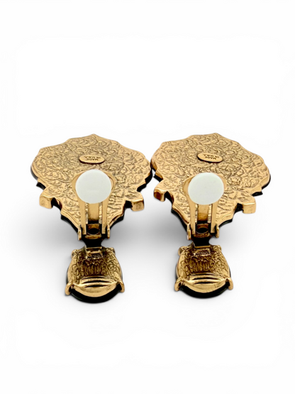 Teardrop Statement Earrings