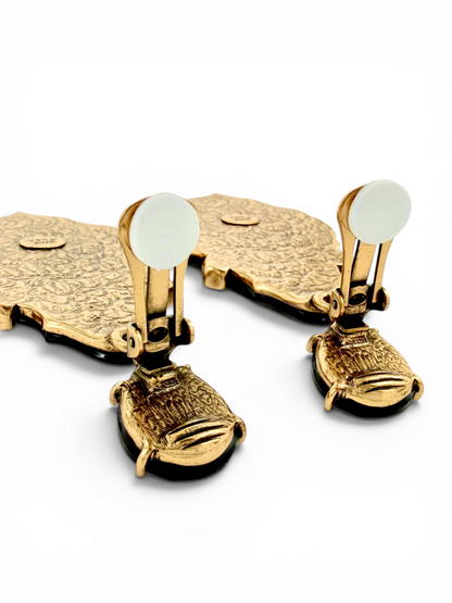 Teardrop Statement Earrings