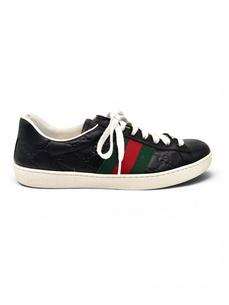 Black & White Ace Sneakers Size 40