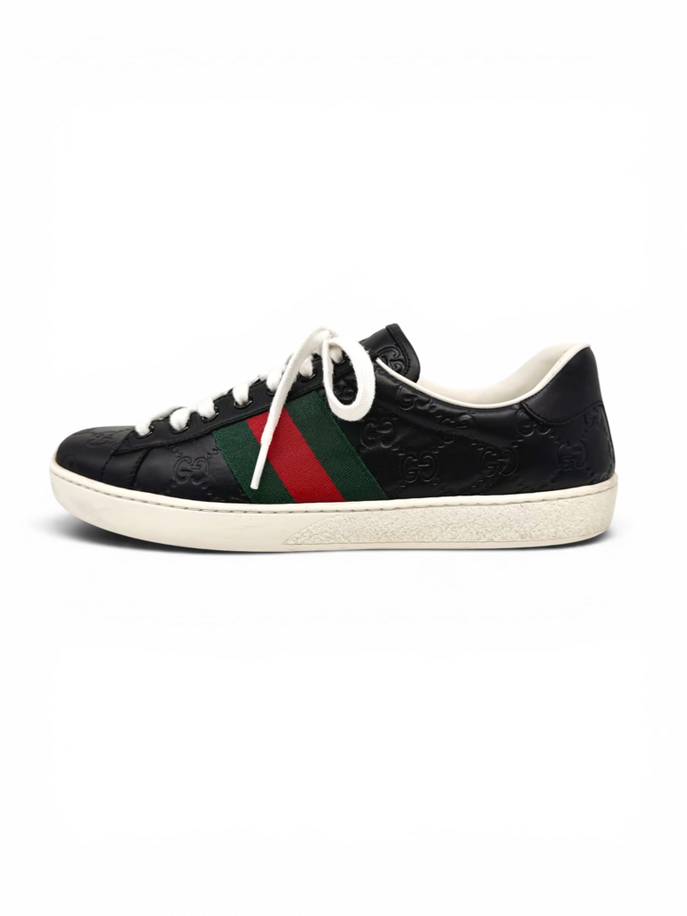 Black & White Ace Sneakers Size 40