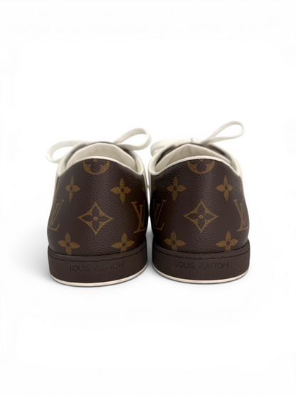 Monogram 'Line Up' Leather Sneakers Size 8.5