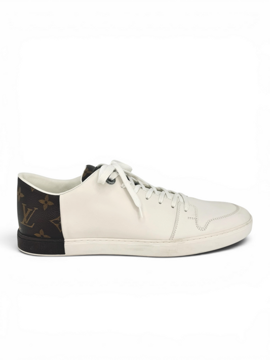 Monogram 'Line Up' Leather Sneakers Size 8.5