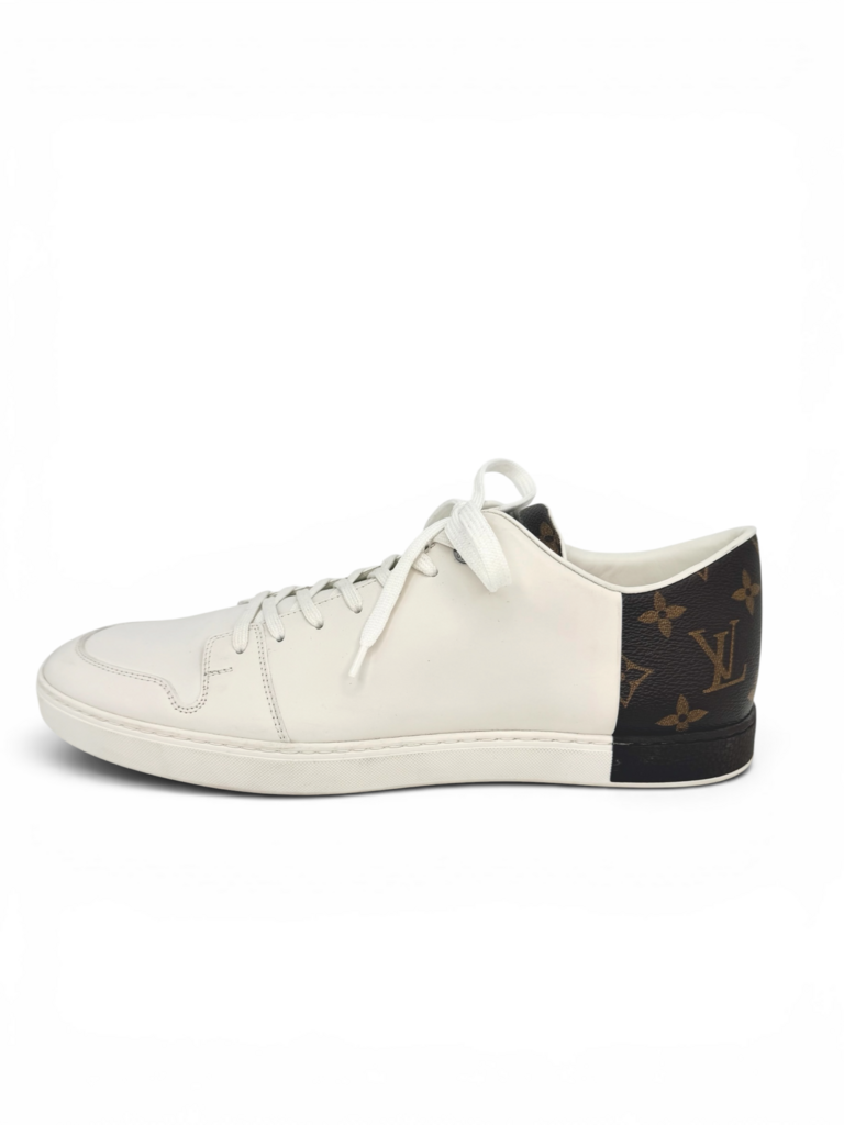 Monogram 'Line Up' Leather Sneakers Size 8.5