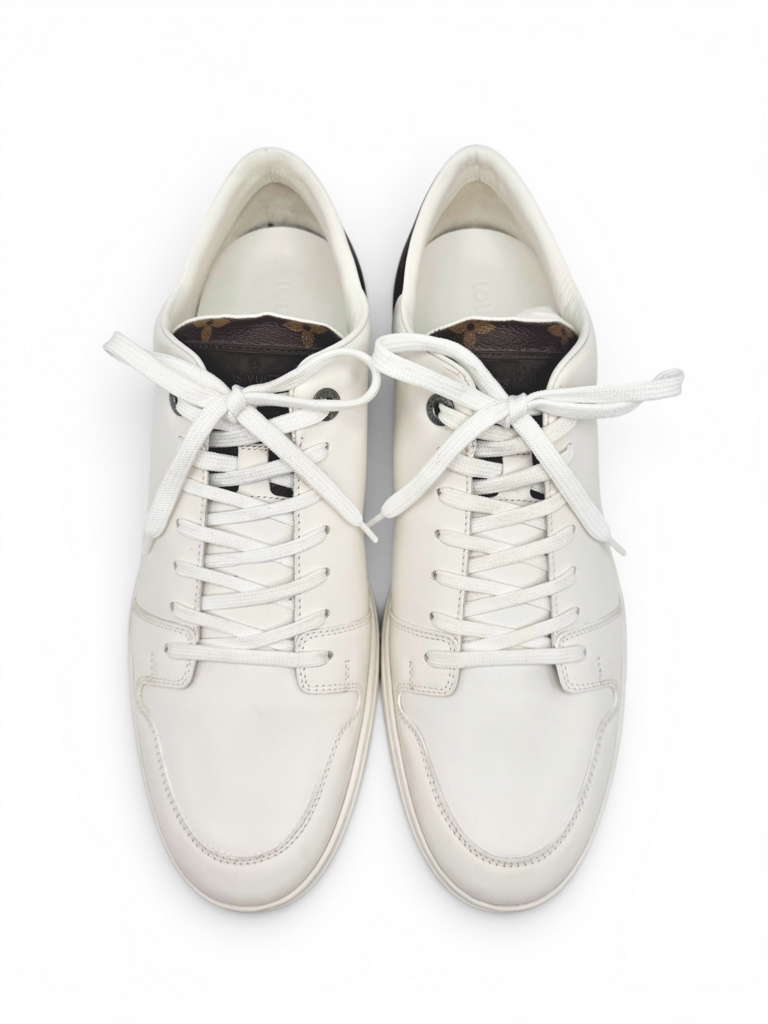 Monogram 'Line Up' Leather Sneakers Size 8.5