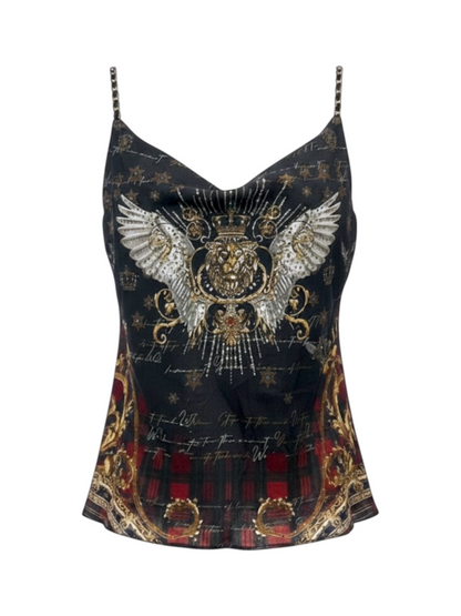 'Do I Entertain You' Silk Camisole Size S