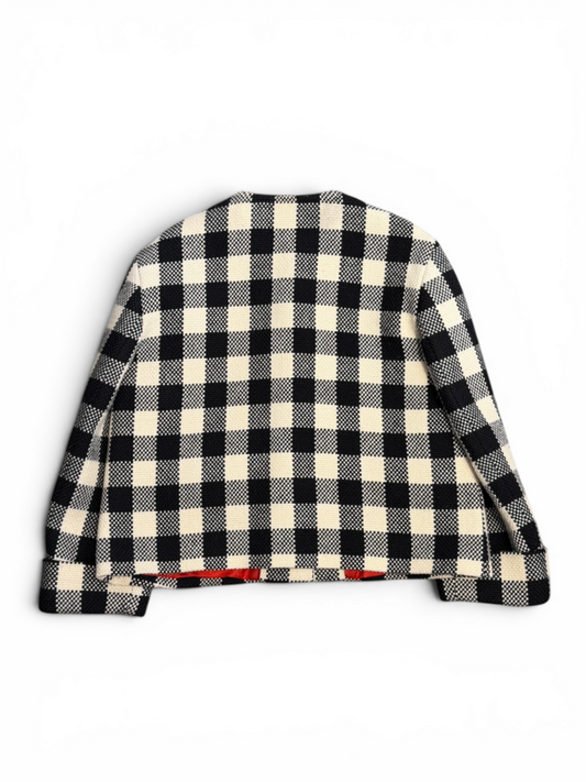 Gucci Gingham S23 wool jacket Size 44