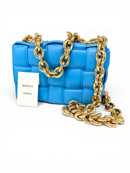 Bottega Veneta Padded Chain Cassette Bag