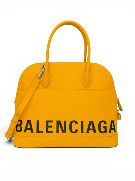 Balenciaga Ville Top Handle Leather Bag