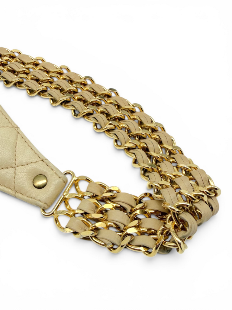 Chanel Vintage Quilted Waist Belt Bag