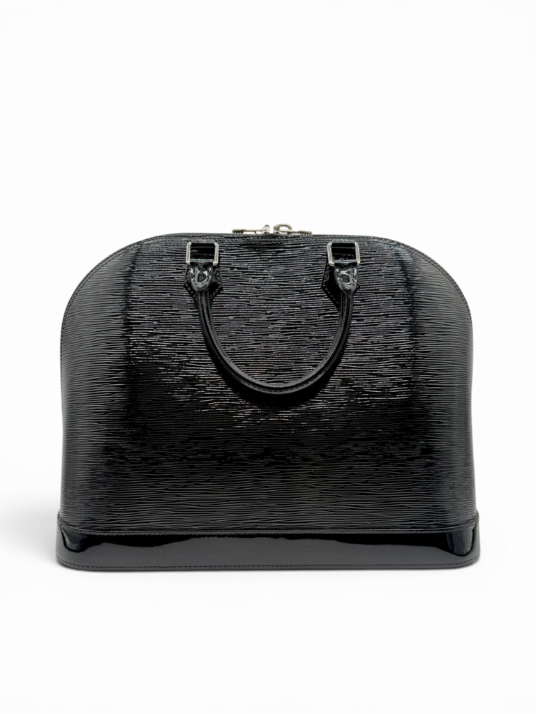 Louis Vuitton Alma GM Epi Noir Electric Handbag
