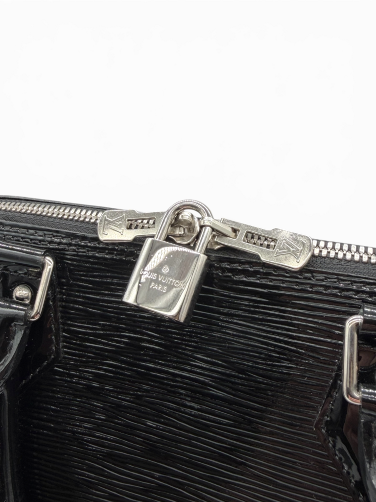 Louis Vuitton Alma GM Epi Noir Electric Handbag