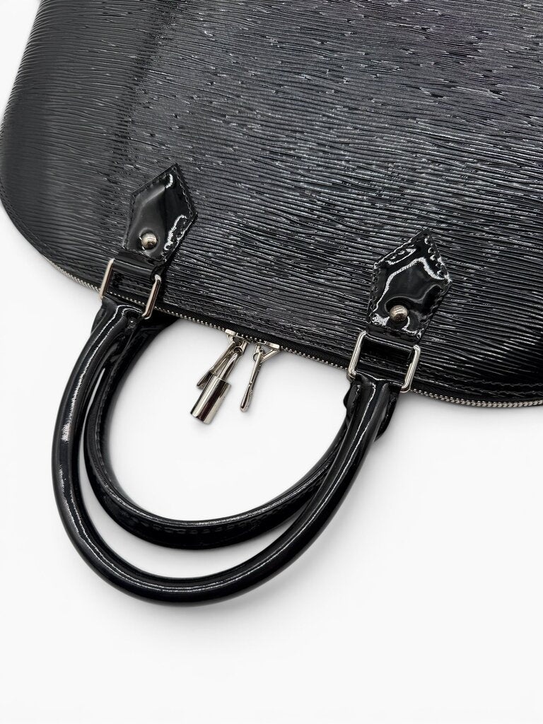 Louis Vuitton Alma GM Epi Noir Electric Handbag