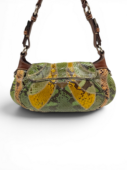 Prada Vintage Patch Pitone Bag