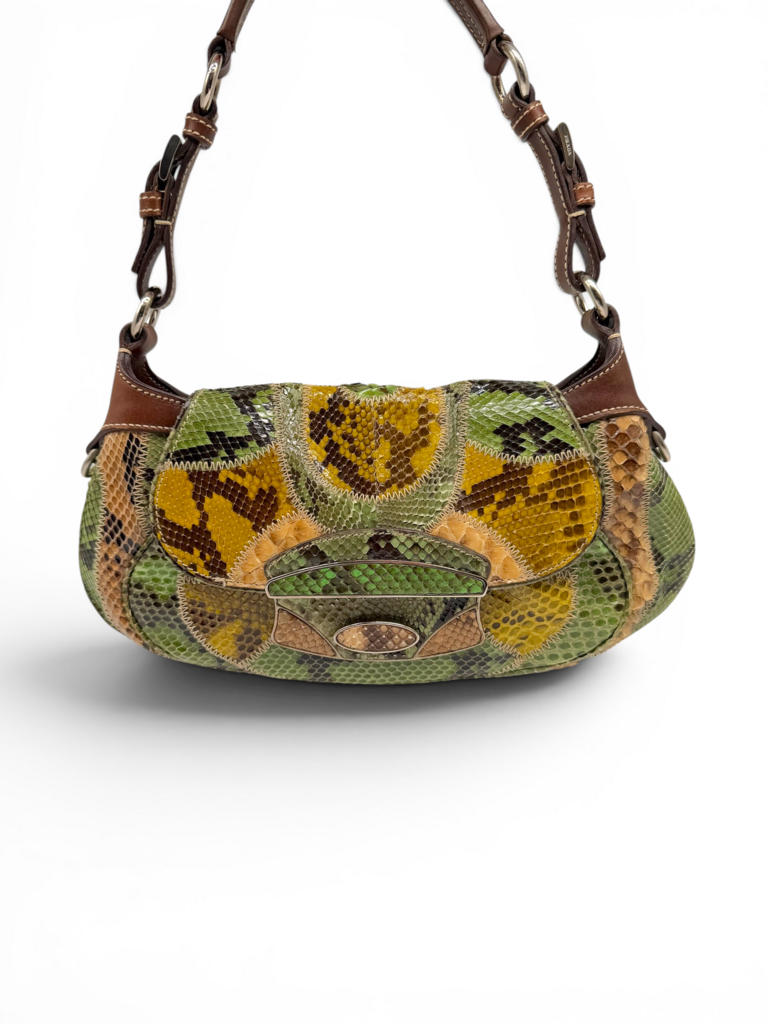 Prada Vintage Patch Pitone Bag