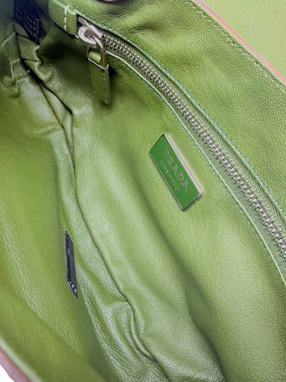 Prada Vintage Patch Pitone Bag