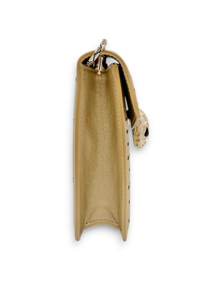 Bvlgari Serpenti Laser Cut Cross Body Leather Bag 'As Is' - Est RRP $5000
