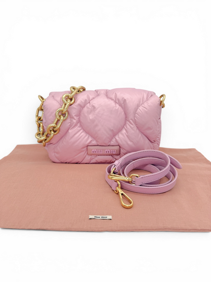 Miu Miu Nylon Shoulder & Crossbody Bag