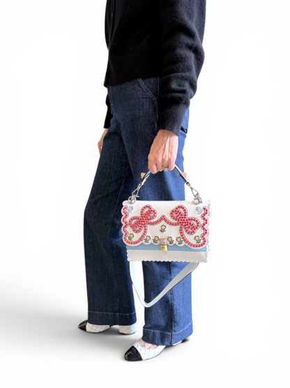 'Kan I' Leather Handbag & Shoulder Strap with Dust Bag
