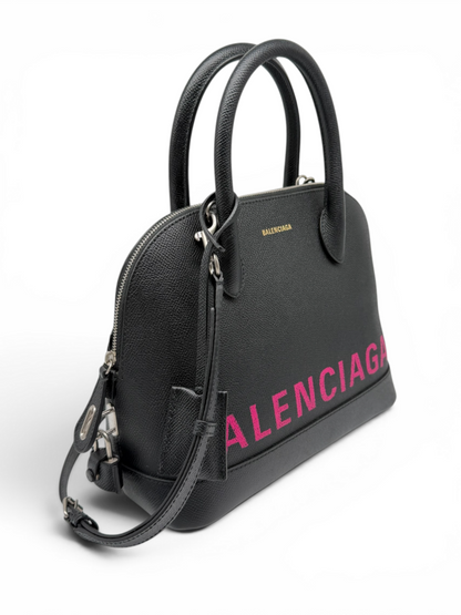 Balenciaga Ville Top Handle Leather Bag