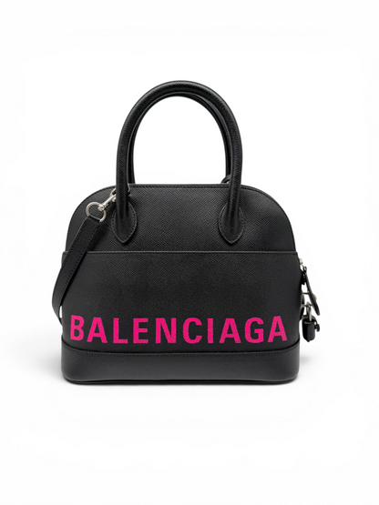 Balenciaga Ville Top Handle Leather Bag
