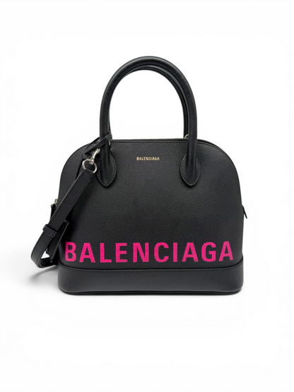 Balenciaga Ville Top Handle Leather Bag