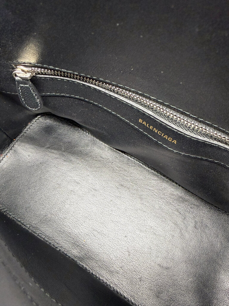 Balenciaga Ville Top Handle Leather Bag