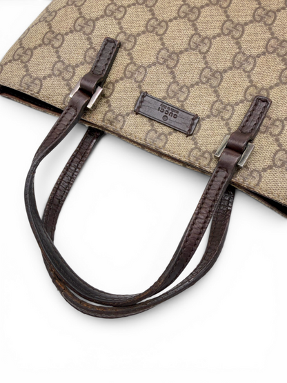 GG Supreme Flat Vertical Tote & Dust Bag