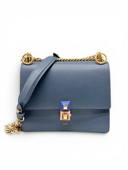 'Kan I' Small Flap Leather Bag