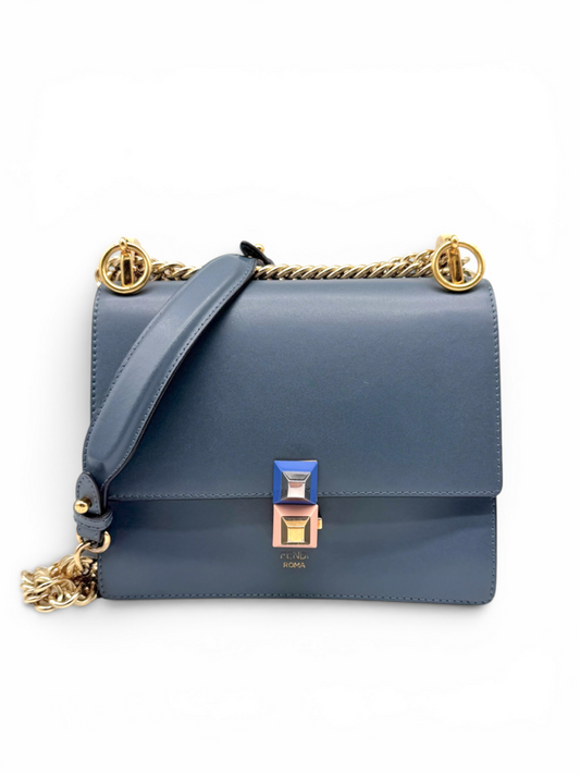 'Kan I' Small Flap Leather Bag
