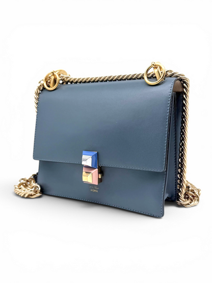 'Kan I' Small Flap Leather Bag