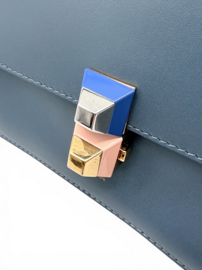 'Kan I' Small Flap Leather Bag