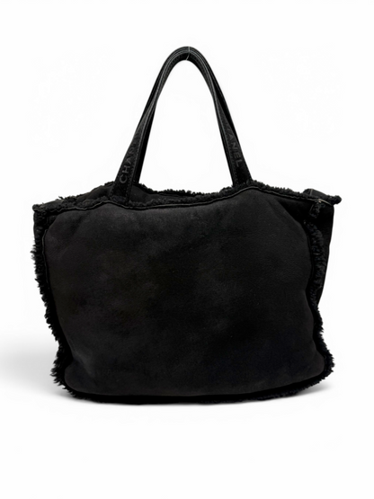 Vintage Shearling Tote