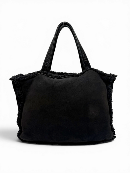 Vintage Shearling Tote