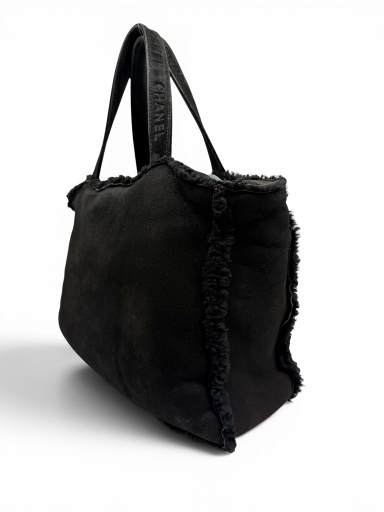 Vintage Shearling Tote