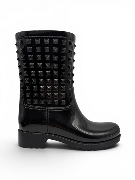 Rockstud Rain Boots including box Size 39