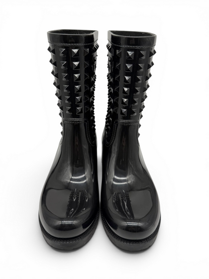Rockstud Rain Boots including box Size 39
