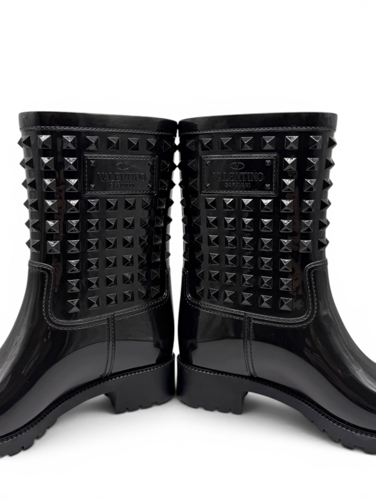 Rockstud Rain Boots including box Size 39