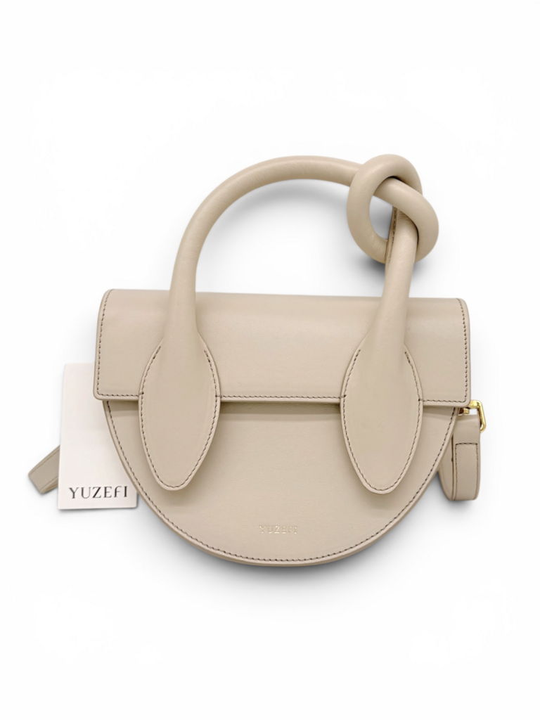 "Pretzel" Leather Bag NWT Including shoulder strap & dust bag