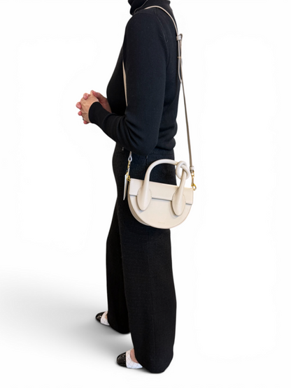"Pretzel" Leather Bag NWT Including shoulder strap & dust bag